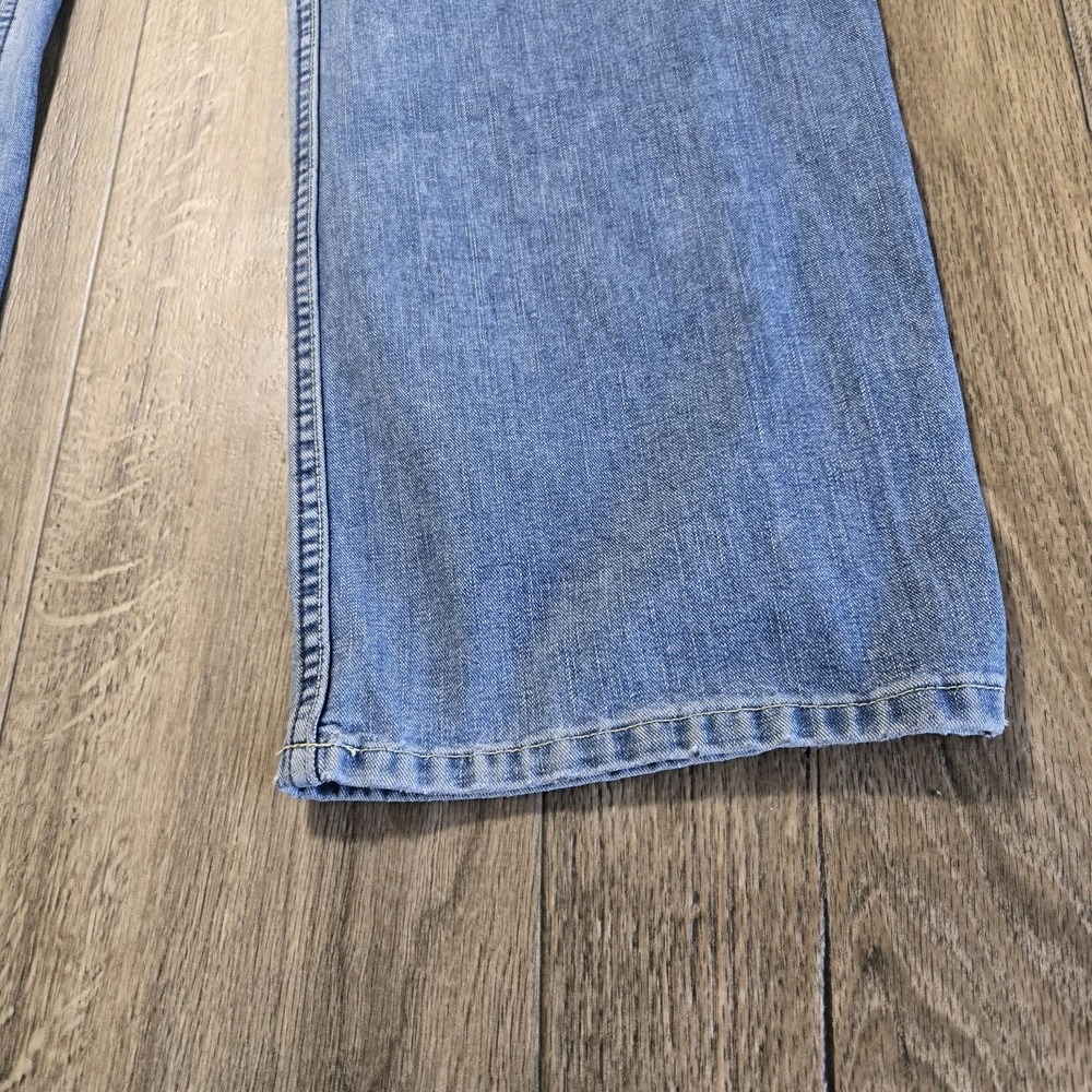 American Eagle Men's Fit 33x32 Blue Straight Leg Denim Pants 100% Cotton - Picture 13 of 14